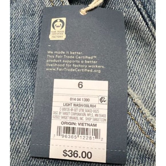 Universal Thread Women’s High-Rise Straight Jeans Medium Wash Blue Size 6 - Picture 4 of 6